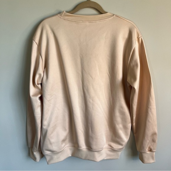 Rocking Around the Christmas Tree Screen Print Sweatshirt - Tan - Size L - EUC - Picture 4 of 4